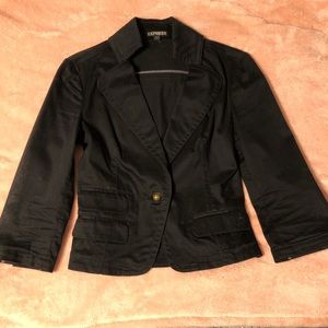 Crop blazer